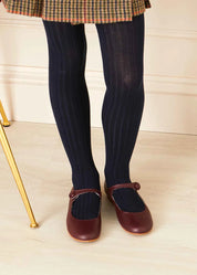 The Classic Burgundy Fair Isle Knitted Cardigan Girl Look LOOK from Pepa London US