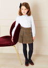 The Classic Burgundy Fair Isle Knitted Cardigan Girl Look Look  from Pepa London US