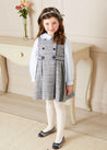 Ruffle Trim Long Sleeve Blouse in Blue (18mths-10yrs) Blouses from Pepa London US