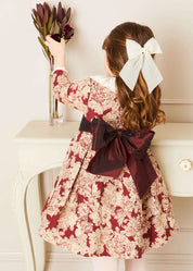 Tulle Long Bow Clip In Cream HAIR ACCESSORIES from Pepa London US