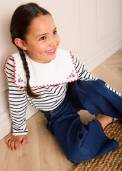 The Scallop Jeans Girl Look Look from Pepa London US