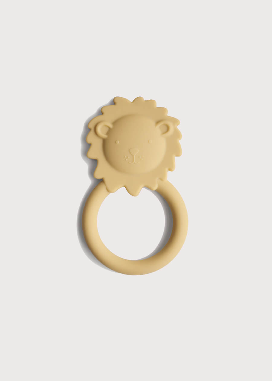 Lion Teether in Yellow ACCESSORIES from Pepa London