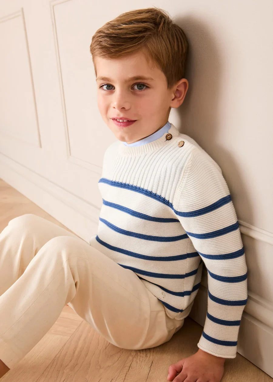 The Stripe Jumper Toddler Boy Look Look from Pepa London US