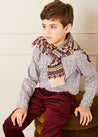 The All-Over Fair Isle Cream Jumper Boy Look Look  from Pepa London US