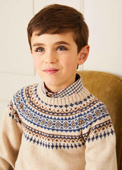 The Austrian Brown Jacket Boy Look LOOK from Pepa London US