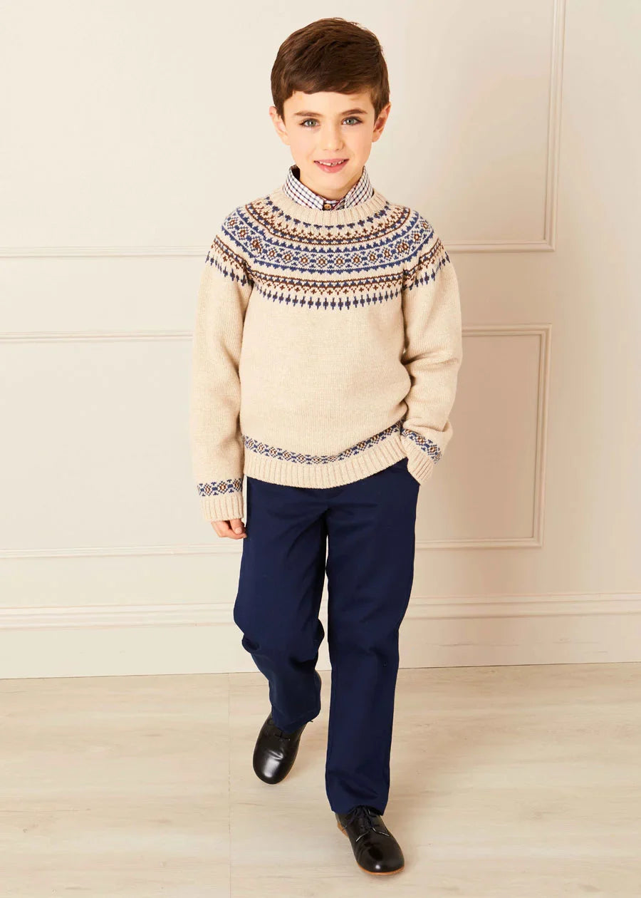 The Austrian Brown Jacket Boy Look LOOK from Pepa London US