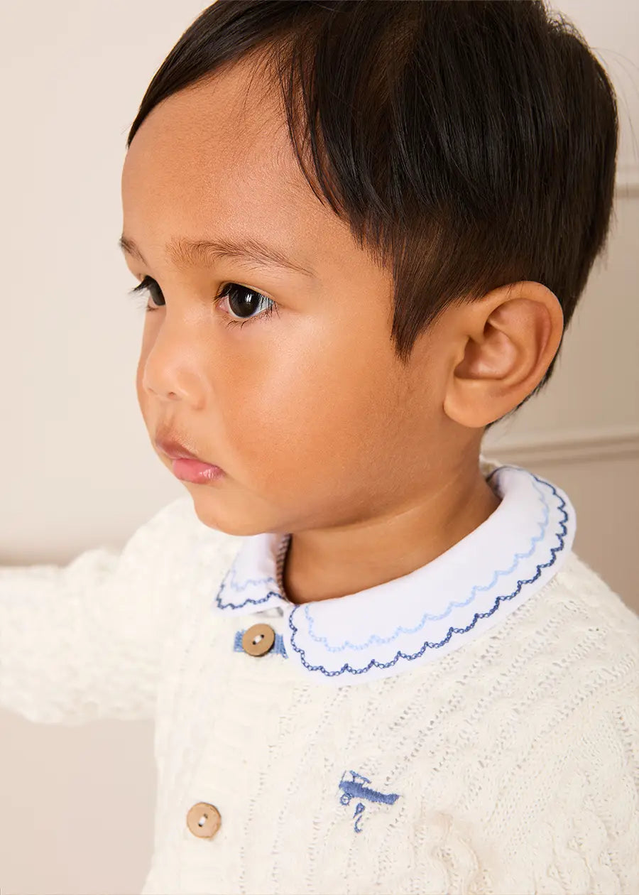 The Plane Cardigan Toddler Boy Look Look from Pepa London US