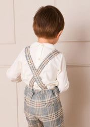 White Peter Pan Collar Shirt With Front Buttons (12mths-3yrs)