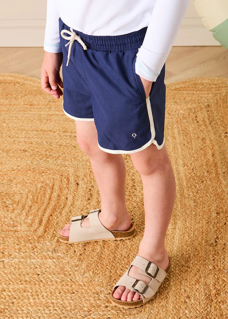 Swim Shorts in Navy (12mths- 10yrs) SWIMWEAR from Pepa London US