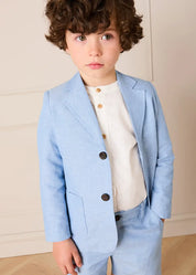 The Sky Blue Shorts Boy Look Look from Pepa London US