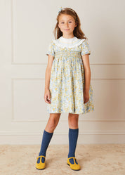 Denim Ribbed Knee-High Socks (3mths-10yrs) SOCKS from Pepa London US