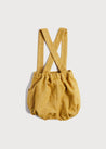 Herringbone Bloomers with Braces in Mustard (9mths-2yrs) Bloomers from Pepa London US