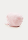 Baby Bonnet In Pink (S-L) KNITTED ACCESSORIES  from Pepa London US