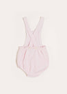 Knitted Openwork Dungarees in Pink (1-6mths) Dungarees  from Pepa London US