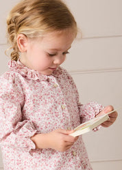 Jane Floral Pyjamas in Pink (18mths-10yrs) Nightwear from Pepa London US