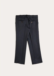 Suit Trousers in Navy (4-10yrs) TROUSERS from Pepa London US