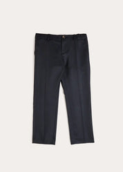 Suit Trousers in Navy (4-10yrs) TROUSERS from Pepa London US