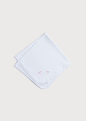 Newborn Blanket with Rocking Horse Embroidery Pink Knitted Accessories  from Pepa London US