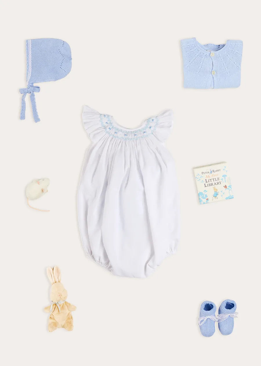The White Newborn Romper Look Look from Pepa London US