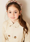 Check Lined Trench Coat In Beige (4-10yrs) COATS  from Pepa London US