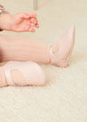 Mary Jane Pram Shoes in Pink (17-20EU) Shoes  from Pepa London US