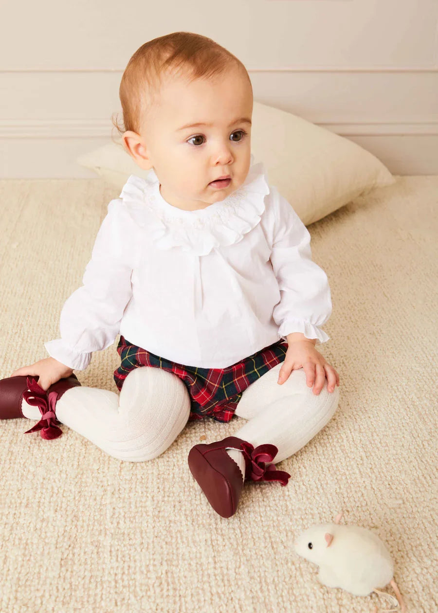 The Belgravia Tartan Bloomers Baby Girl Look LOOK from Pepa London US