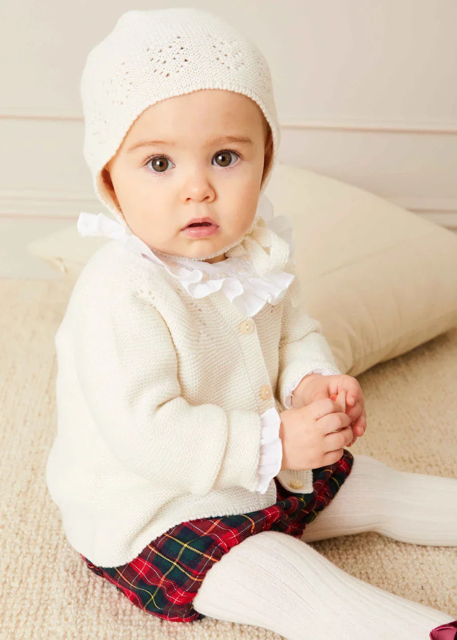 The Belgravia Tartan Bloomers Baby Girl Look LOOK from Pepa London US