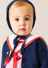 The Lawrence Striped Romper Baby Girl Look Look from Pepa London US
