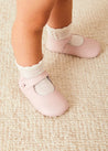 Mary Jane Pram Shoes in Pink (17-20EU) Shoes from Pepa London