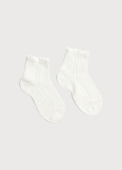 Openwork short socks White (0mths-8yrs) Socks  from Pepa London US