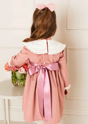 The Pink Velvet Dress Baby Girl Look LOOK from Pepa London US