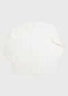 White Double-Breasted Peter Pan Collar Shirt (12mths-10yrs) Shirts  from Pepa London US