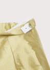 Green Silk Pageboy Knickerbockers (12mths-10yrs) Trousers  from Pepa London US