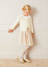 Tulle Glittery Skirt in Gold (18M-10Y) SKIRTS from Pepa London US