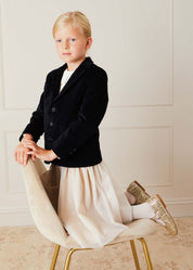 Tulle Glittery Skirt in Gold (18M-10Y) SKIRTS from Pepa London
