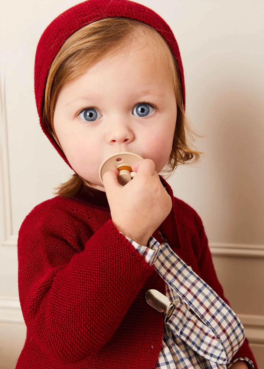 The Ebury Check Romper Baby Girl Look LOOK from Pepa London US