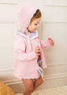 Openwork Detail Light Cardigan in Pink (6mths-10yrs) Knitwear  from Pepa London