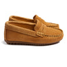 Camel Brown Suede Loafers Shoes  from Pepa London US