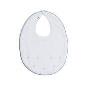 Delicate Blue Cotton Multipack Bibs ACCESSORIES from Pepa London US