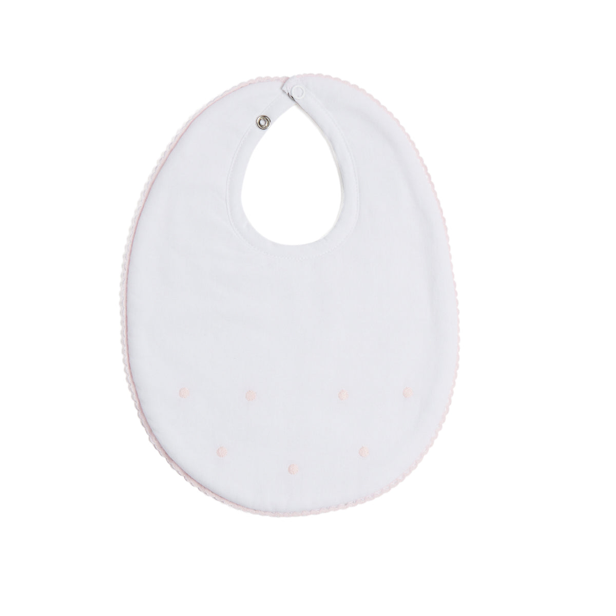 Delicate Pink Cotton Multipack Bibs ACCESSORIES from Pepa London US
