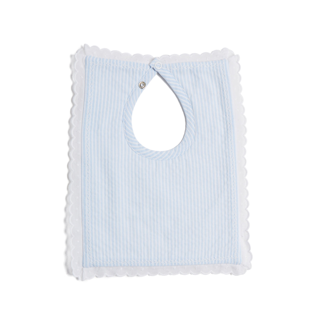 Delicate Blue Cotton Multipack Bibs ACCESSORIES from Pepa London US