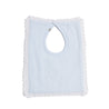 Delicate Blue Cotton Multipack Bibs Accessories  from Pepa London US