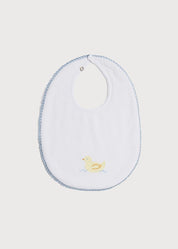 Duck Embroidered Cotton Bib Accessories  from Pepa London US