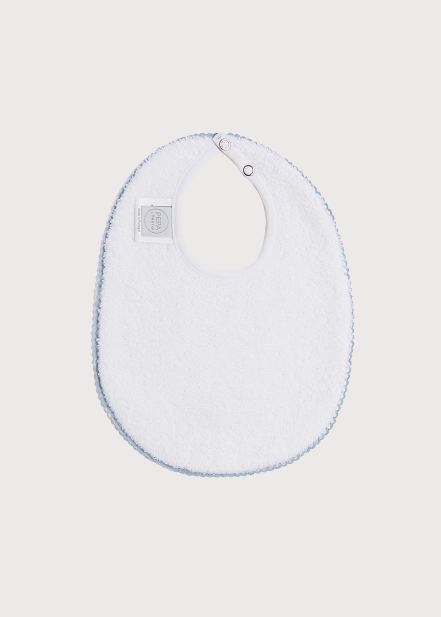 Duck Embroidered Cotton Bib Accessories  from Pepa London US