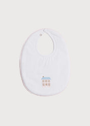 House Embroidered Cotton Bib ACCESSORIES from Pepa London US