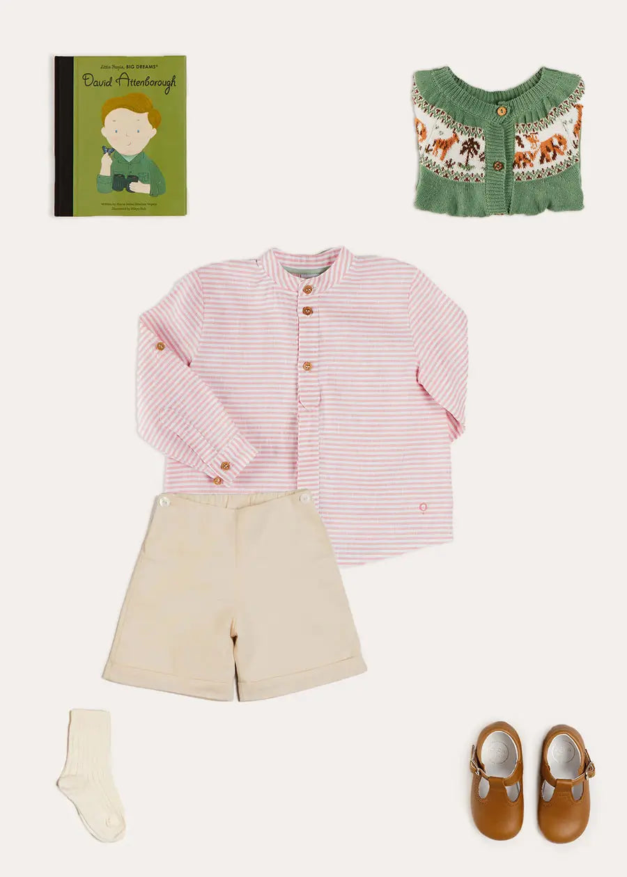 The Safari Cardigan Toddler Boy Look Look from Pepa London US
