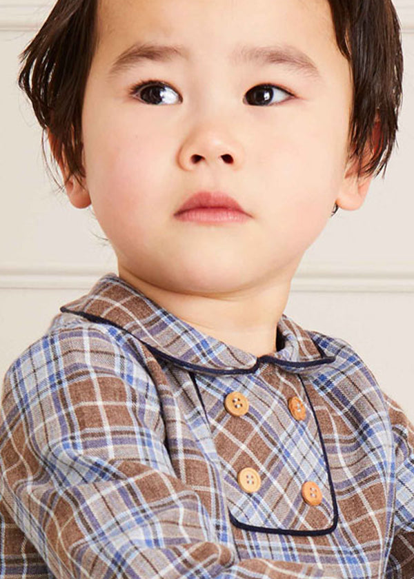 The Winchester Tartan Shirt Baby Boy Look LOOK from Pepa London US