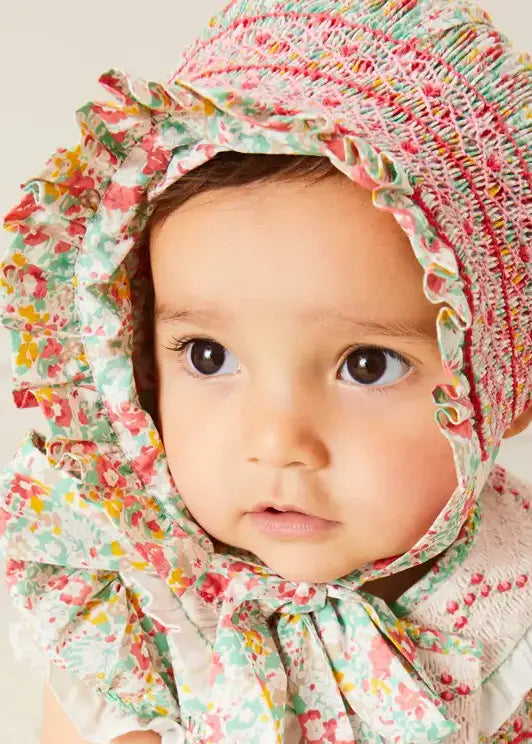 The Clementine Romper Baby Girl Look Look from Pepa London US