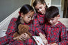 Polo Collar Pocket Detail Pyjamas in Red Tartan (18mths-8yrs) Nightwear  from Pepa London US