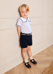 The Noah Mariner Top Toddler Boy Look Look from Pepa London US